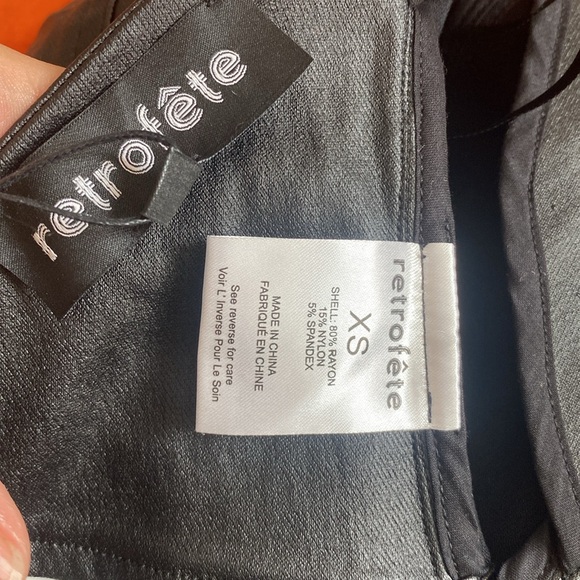 Retrofete BRIELLE COATED DENIM VEST brand new with tags - Picture 8 of 9